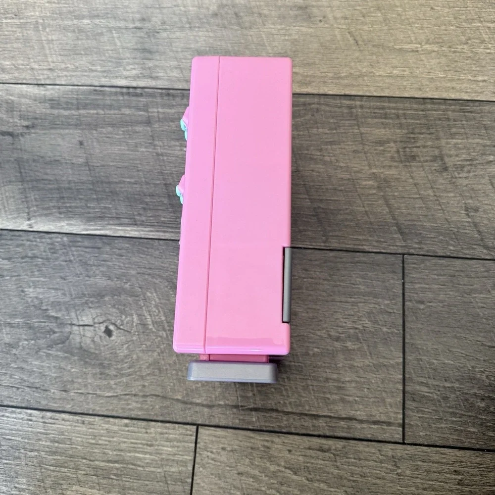 Y2K Takara Tomy Licca Chan Touch Licca Pink Vending Machine Toy w 3 Drinks Japan
